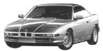 BMW E31 B2854 Fault Code